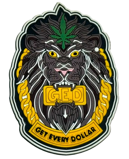 Lion Silicone Emblem